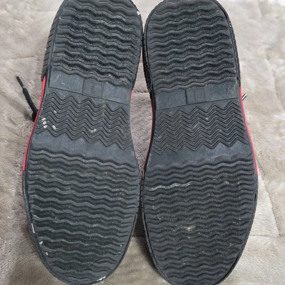 Art Class Kids/Boys Rubber‎ Rain Boots Ankle Lace Up Sz 1 EUC